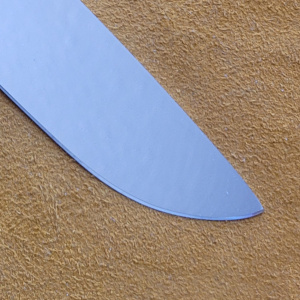 Close-up of Stainless Knife Blade
